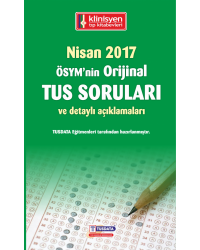 NİSAN 2017 ÖSYM'nin Orjinal TUS SORULARI