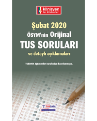 ŞUBAT 2020 ÖSYM'nin Orjinal TUS SORULARI
