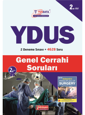 YDUS SORU KİTABI ( 2.Baskı ) GENEL CERRAHİ / 1.2.Cilt