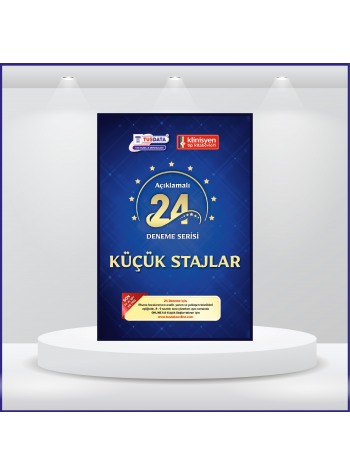 24 Açıklamalı Deneme Serisi - Küçük Stajlar 24 Açıklamalı Deneme Serisi - Küçük Stajlar