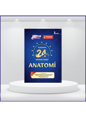 24 Açıklamalı Deneme Serisi 3.Baskı - Anatomi 