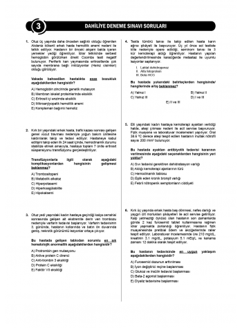 24 Açıklamalı Deneme Serisi 3.Baskı - Dahiliye 24 Açıklamalı Deneme Serisi 3.Baskı - Dahiliye