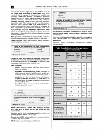 24 Açıklamalı Deneme Serisi 3.Baskı - Farmakoloji