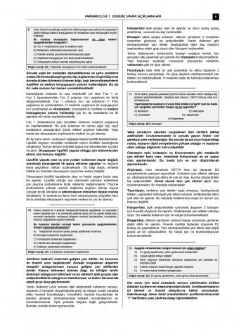 24 Açıklamalı Deneme Serisi 3.Baskı - Farmakoloji