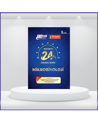 24 Açıklamalı Deneme Serisi 3.Baskı - Mikrobiyoloji