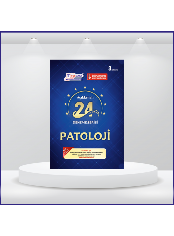 24 Açıklamalı Deneme Serisi 3.Baskı - Patoloji