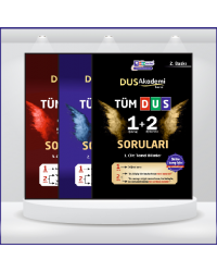Tüm Dus Soruları 1+2 ( 2.Baskı ) Temel+Klinik ( 3 Cilt )
