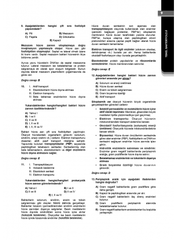 Klinisyen Prime Soruları Mikrobiyoloji ( 18.Baskı ) Klinisyen Prime Soruları Mikrobiyoloji ( 18.Baskı )
