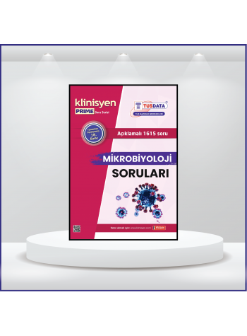 Klinisyen Prime Soruları Mikrobiyoloji ( 18.Baskı ) Klinisyen Prime Soruları Mikrobiyoloji ( 18.Baskı )