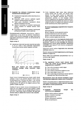 Klinisyen Prime Soruları Farmakoloji ( 17.Baskı )