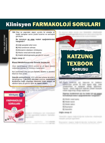 KLİNİSYEN SORU FARMAKOLOJİ ( 12.Baskı )