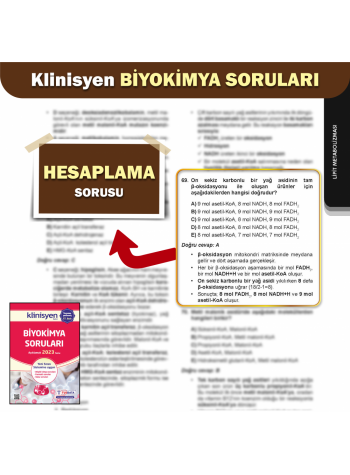 KLİNİSYEN SORU KİTABI ( 16.Baskı ) BİYOKİMYA