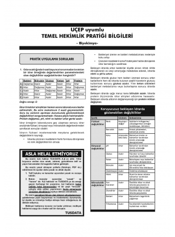 Klinisyen Soruları Biyokimya ( 17.Baskı )