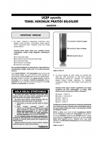 Klinisyen Soruları Dahiliye ( 19.Baskı ) 1.2.Cilt