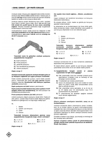 Klinisyen Soruları Genel Cerrahi ( 15.Baskı )