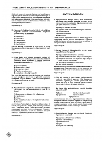 Klinisyen Soruları Genel Cerrahi ( 19.Baskı ) Klinisyen Soruları Genel Cerrahi ( 19.Baskı )