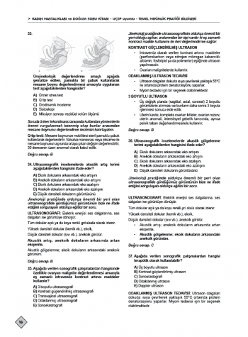 Klinisyen Soruları Kadın Doğum ( 18.Baskı )