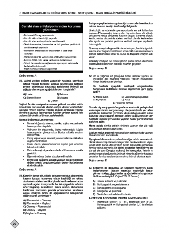 Klinisyen Soruları Kadın Doğum ( 18.Baskı )