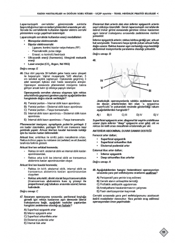 Klinisyen Soruları Kadın Doğum ( 18.Baskı )