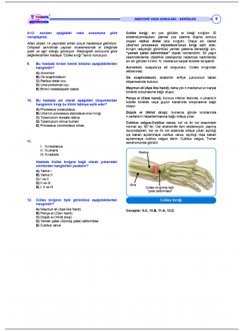 Vaka Soruları ANATOMİ ( 2.Baskı )