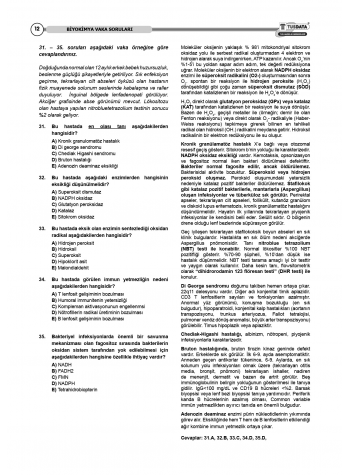 Vaka Soruları BİYOKİMYA ( 3.Baskı )