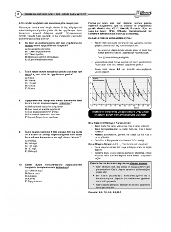 Vaka Soruları Farmakoloji ( 3.Baskı )