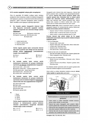 Vaka Soruları Kadın Doğum ( 6.Baskı )