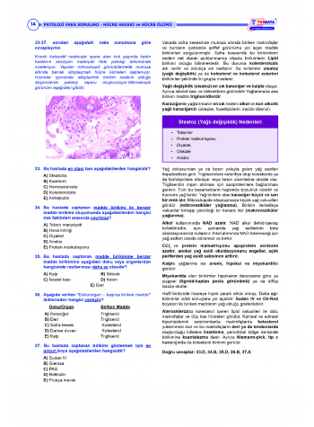 Vaka Soruları PATOLOJİ ( 2.Baskı )