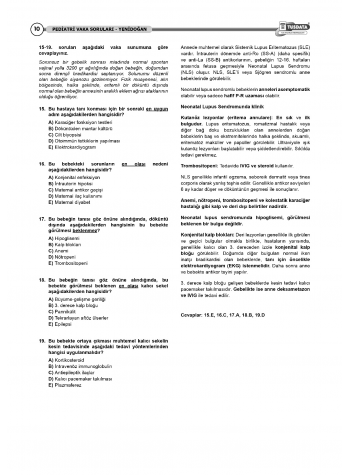 Vaka Soruları Pediatri ( 9.Baskı )