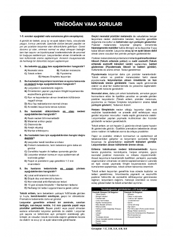 Vaka Soruları Pediatri ( 9.Baskı )