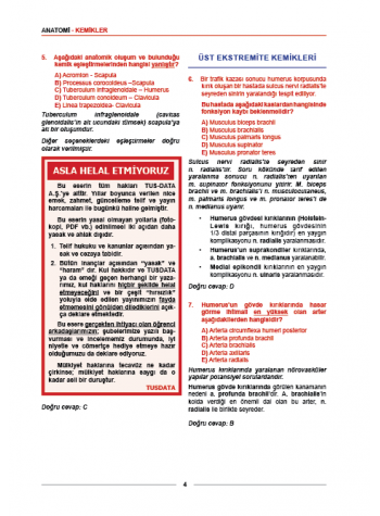 Meditus Soruları ( 3.Baskı ) Anatomi