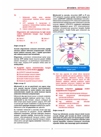 MEDİTUS SERİSİ - BİYOKİMYA SORULARI - 2.Baskı