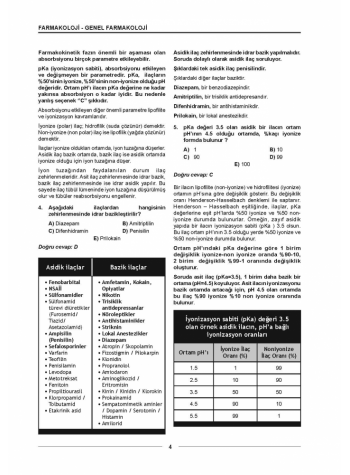 MEDİTUS SERİSİ - FARMAKOLOJİ SORULARI - 2.Baskı