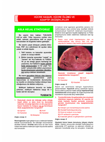 MEDİTUS SERİSİ - PATOLOJİ SORULARI / 1.Baskı