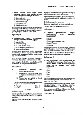 Meditus Soruları - Farmakoloji ( 4.Baskı )