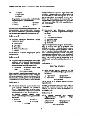 Meditus Soruları - Genel Cerrahi ( 5.Baskı )