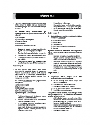 Meditus Soruları - Küçük Stajlar ( 6.Baskı )