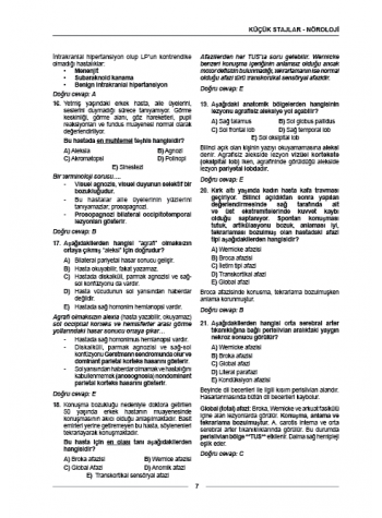 Meditus Soruları - Küçük Stajlar ( 6.Baskı )