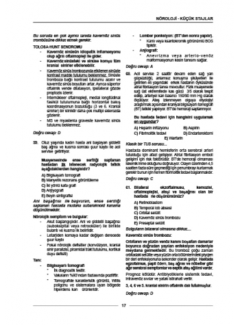 Meditus Soruları - Küçük Stajlar ( 6.Baskı ) Meditus Soruları - Küçük Stajlar ( 6.Baskı )