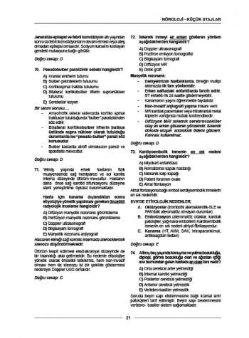 Meditus Soruları - Küçük Stajlar ( 6.Baskı ) Meditus Soruları - Küçük Stajlar ( 6.Baskı )