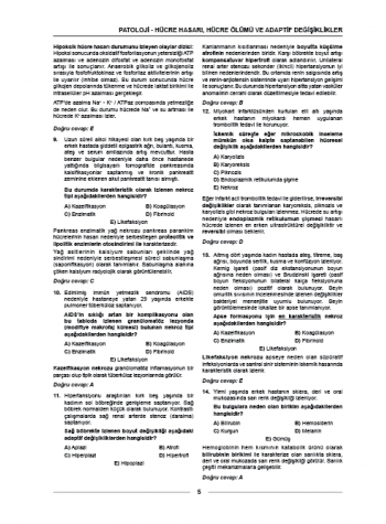 	Meditus Soruları - Patoloji ( 5.Baskı )
