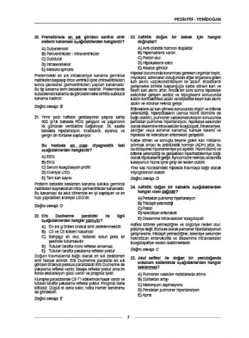 Meditus Soruları ( 3.Baskı ) Pediatri