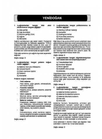 Meditus Soruları ( 3.Baskı ) Pediatri