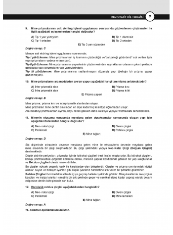 DUS Miadent Soru ( 5.Baskı ) Restoratif Diş