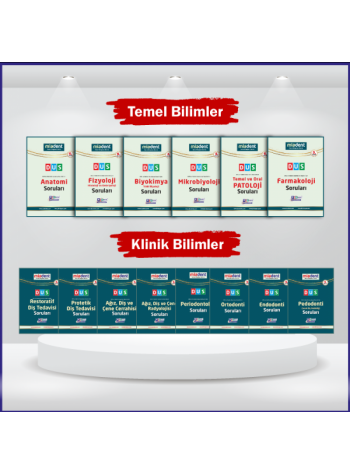 DUS Miadent Soru Serisi ( 14 Cilt ) Takım