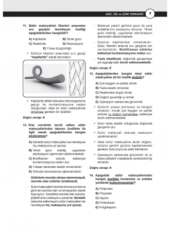 DUS Miadent Soruları ( 7.Baskı ) Ağız Cerrahisi