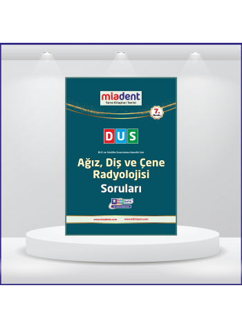 DUS Miadent Soruları ( 7.Baskı ) Ağız Radyolojisi