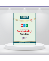 DUS Miadent Soruları ( 7.Baskı ) Farmakoloji