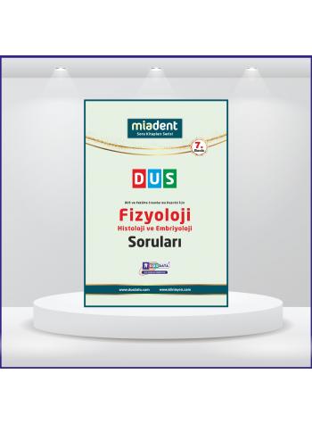 DUS Miadent Soruları ( 7.Baskı ) Fizyoloji