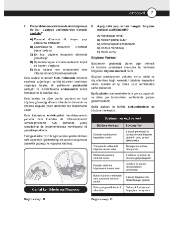 DUS Miadent Soruları ( 7.Baskı ) Ortodonti